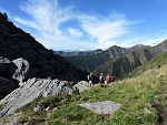 Scendiamo all'Alpe Vald